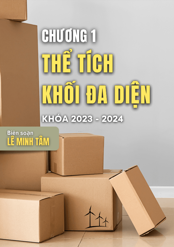 500 bài tập chọn lọc thể tích khối đa diện - Lê Minh Tâm